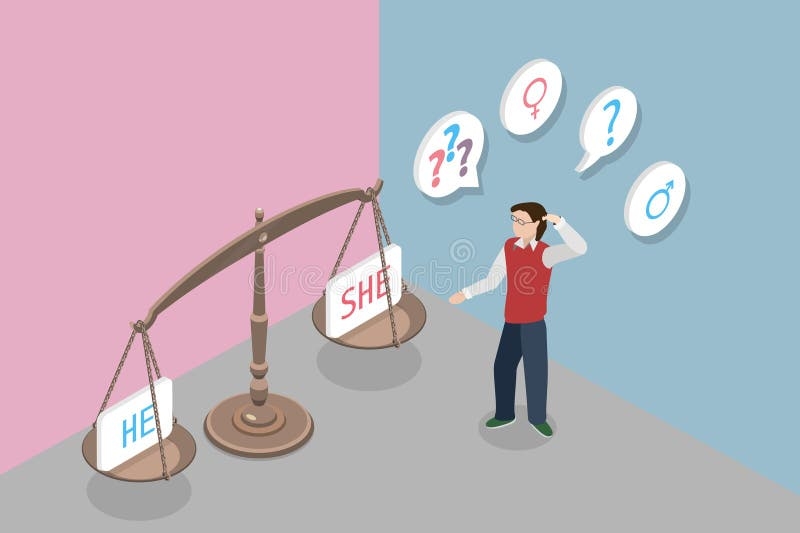 Gendered Pronouns Stock Illustrations 1 Gendered Pronouns Stock 