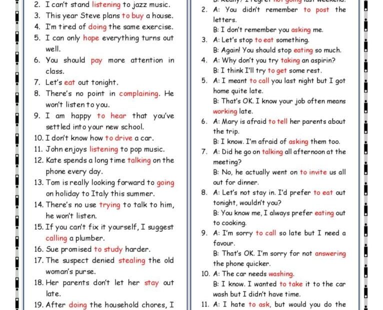 Gerund Or Infinitive Interactive Worksheet Live Worksheets 51 OFF