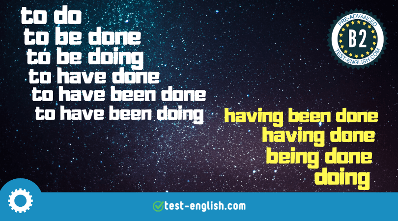 Gerunds And Infinitives Complex Forms Test English