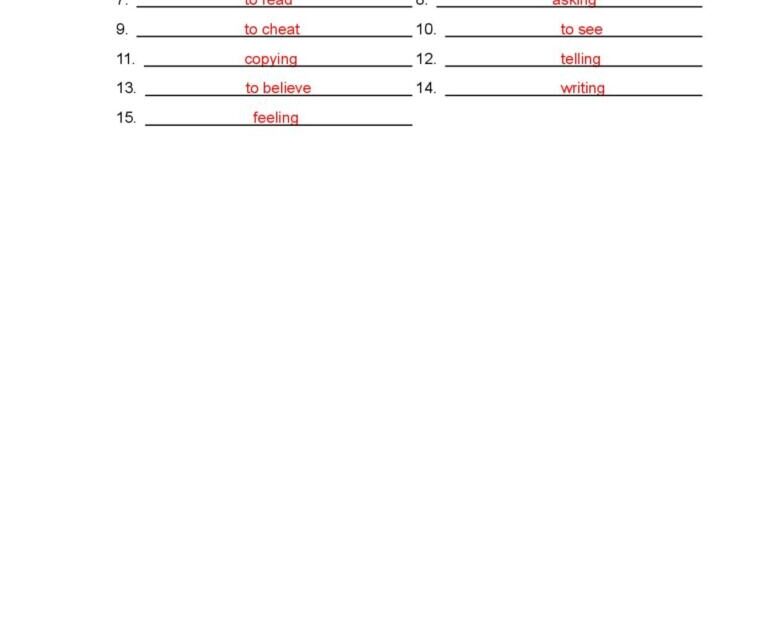 Gerunds And Infinitives English ESL Worksheets Pdf Doc