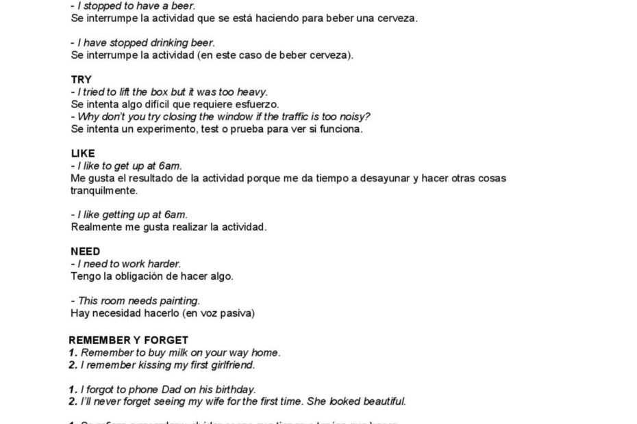 Gerunds And Infinitives English ESL Worksheets Pdf Doc