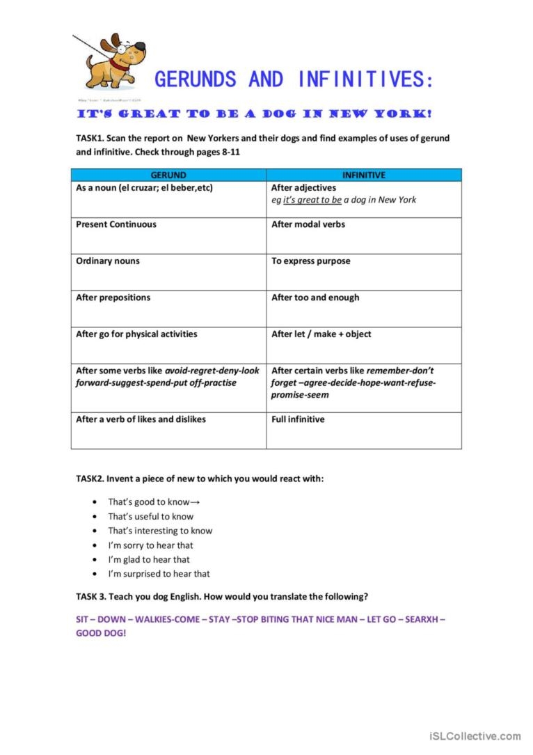 agendaweb gerunds and infinitives