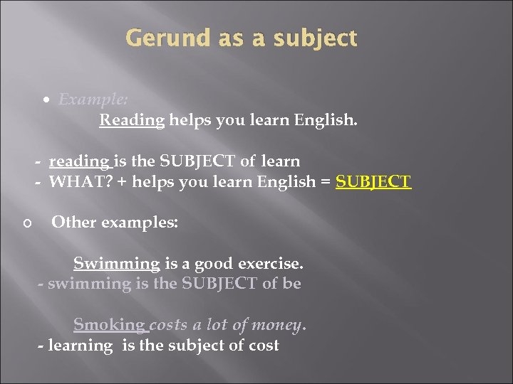 gerunds and infinitives tutorial