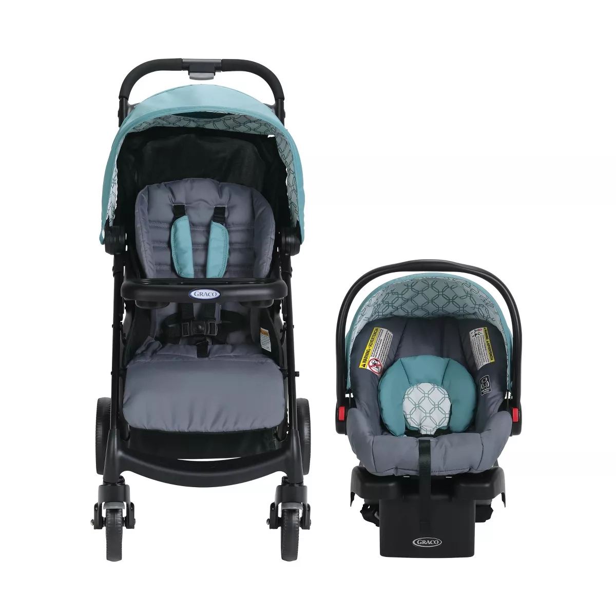 Graco Verb Click Connect Travel System With SnugRide Infant Car Seat 