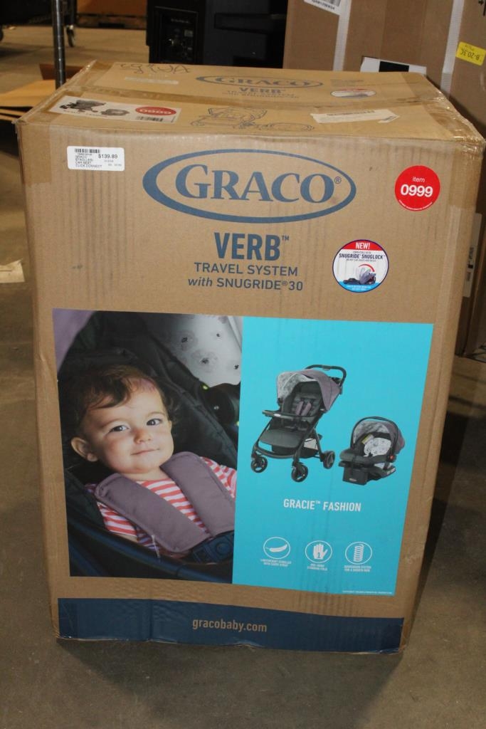 Graco Verb Travel System With Snugride 30 Property Room