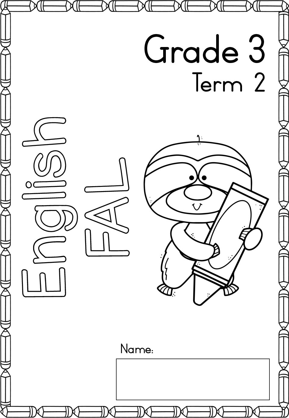 Grade 5 English Fal Term 2 Worksheets