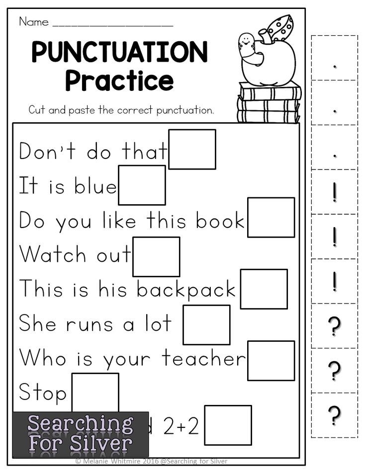 grammar punctuation worksheets