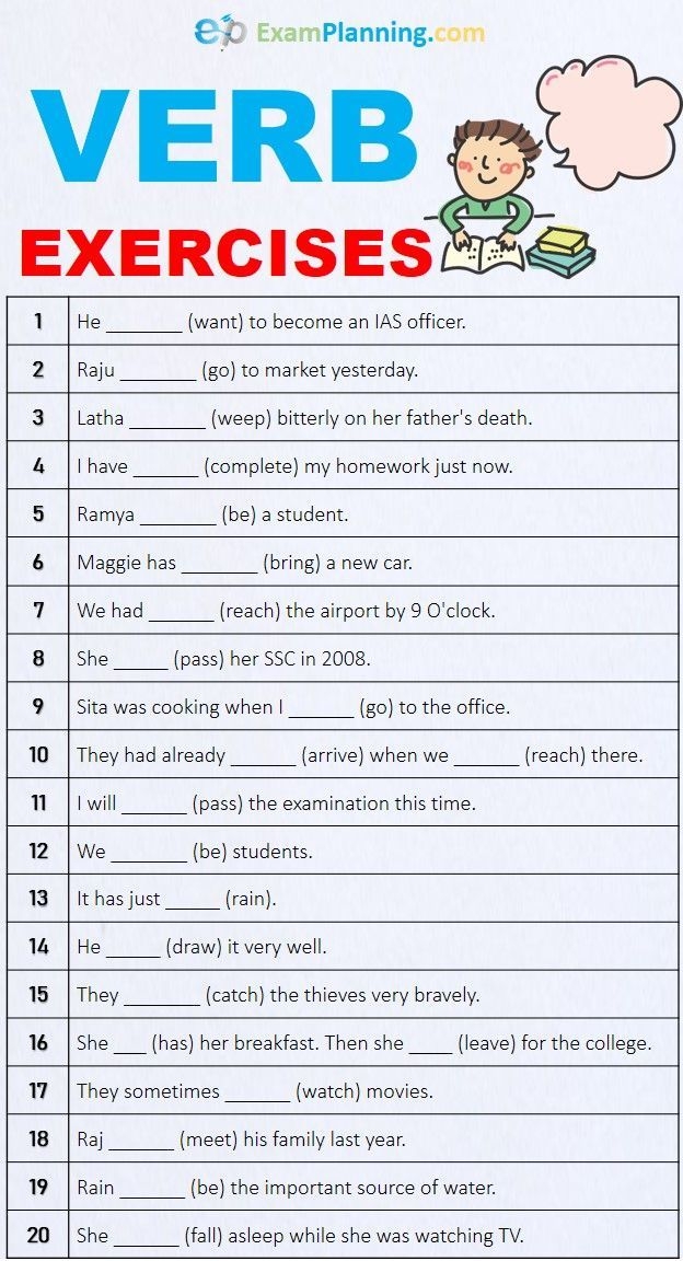 Grammar Exercises Pdf With Answers