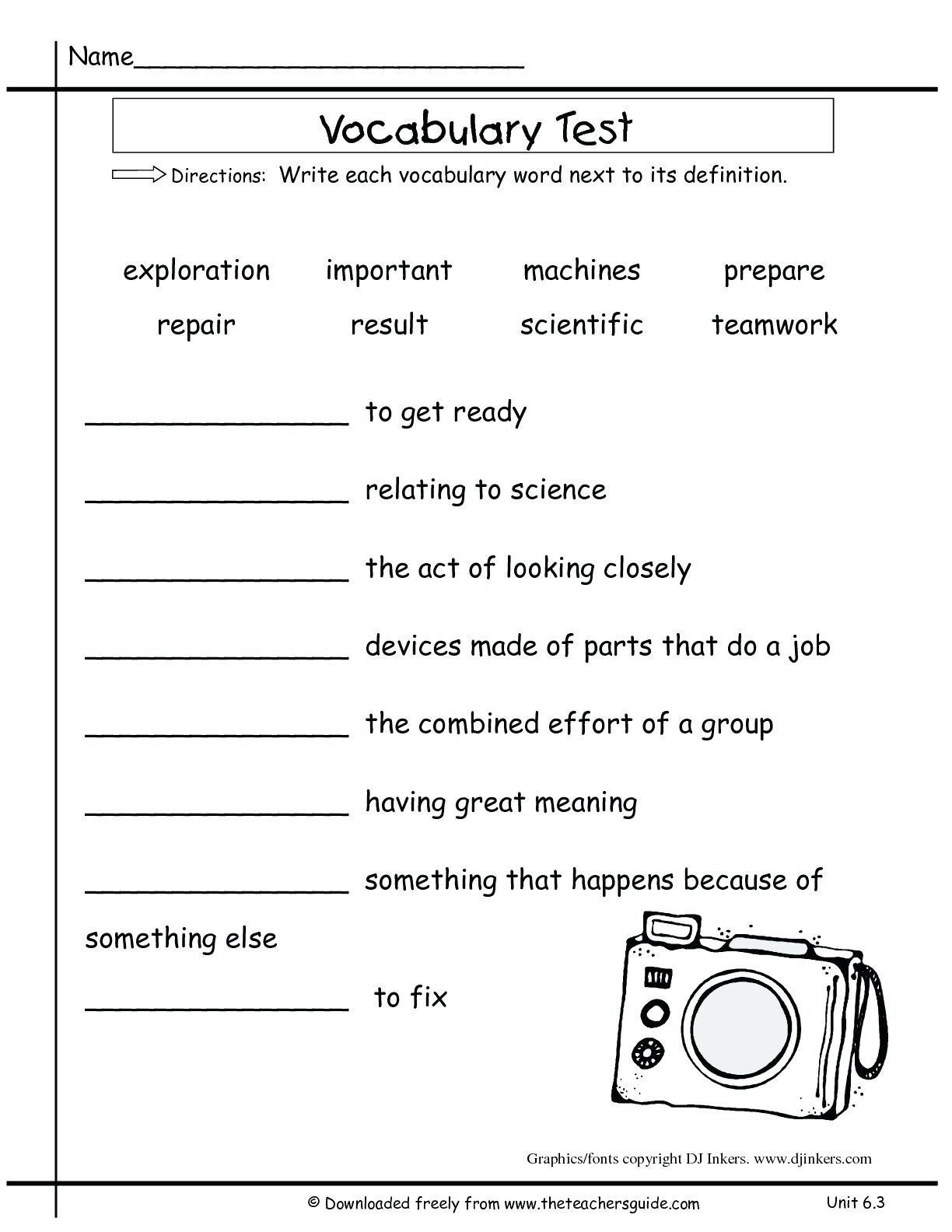 Grammar For 5th Graders