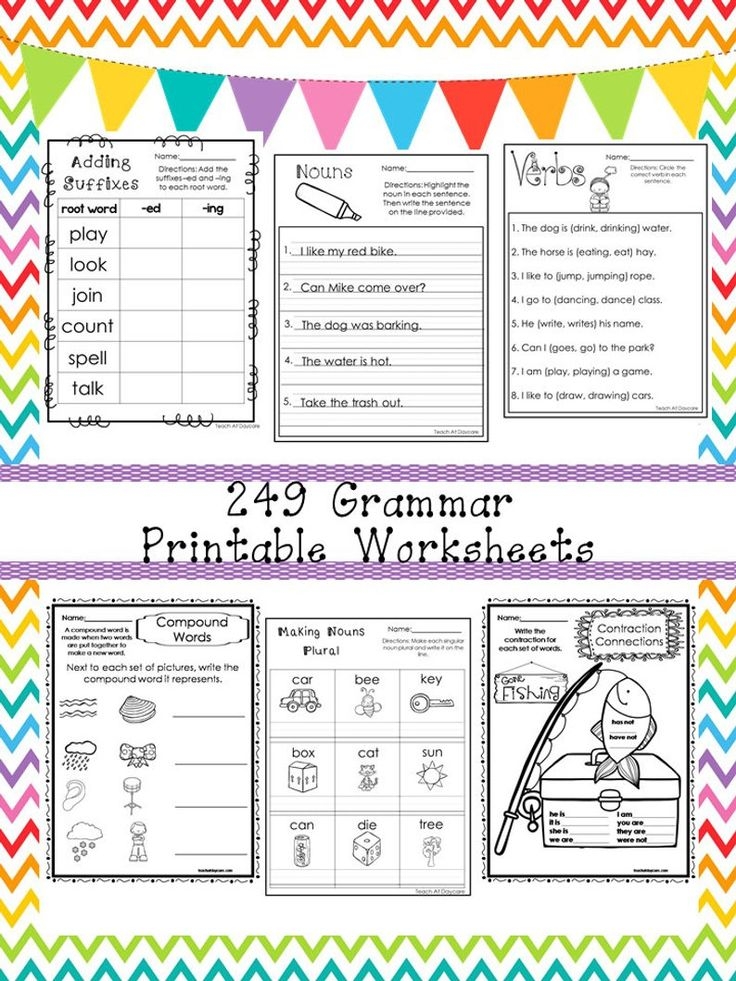 Grammar For First Graders