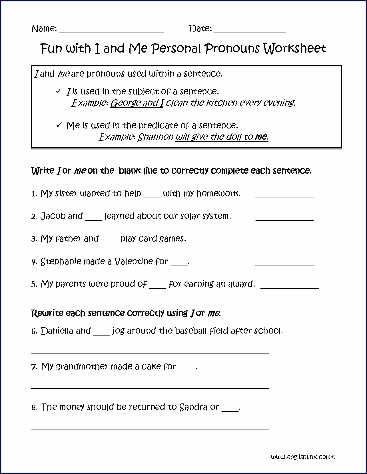 english grammar grade 4 worksheet