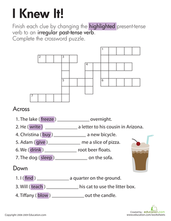 Grammar Parts Of Speech Practice Printable Workbook Education