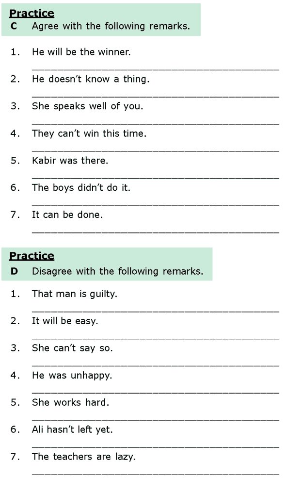 Grammar Test 6th Grade