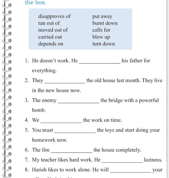 Grammar Worksheet For Grade 5