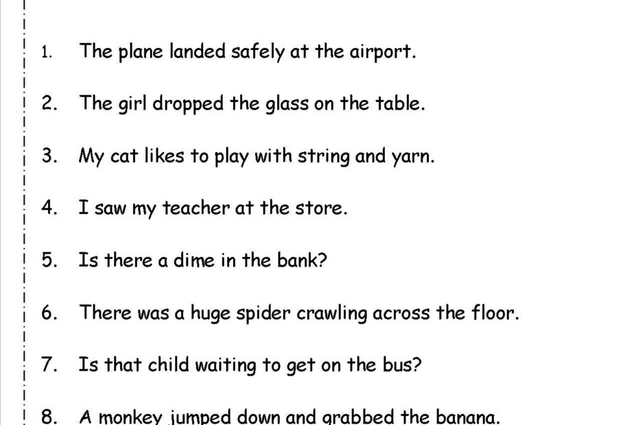 Grammar Worksheets For Grade 10 Printable PDF Template