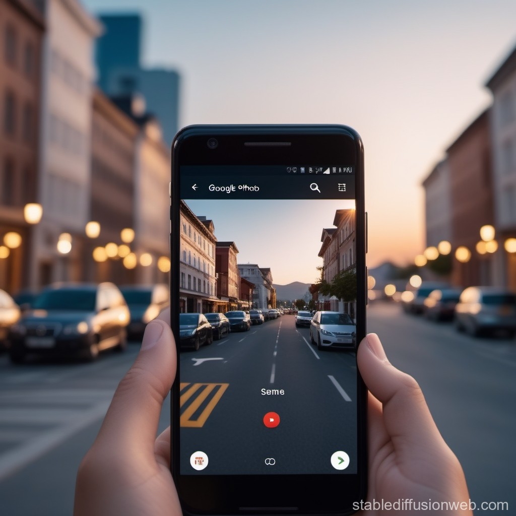 High Definition Google Maps Experience Stable Diffusion Online