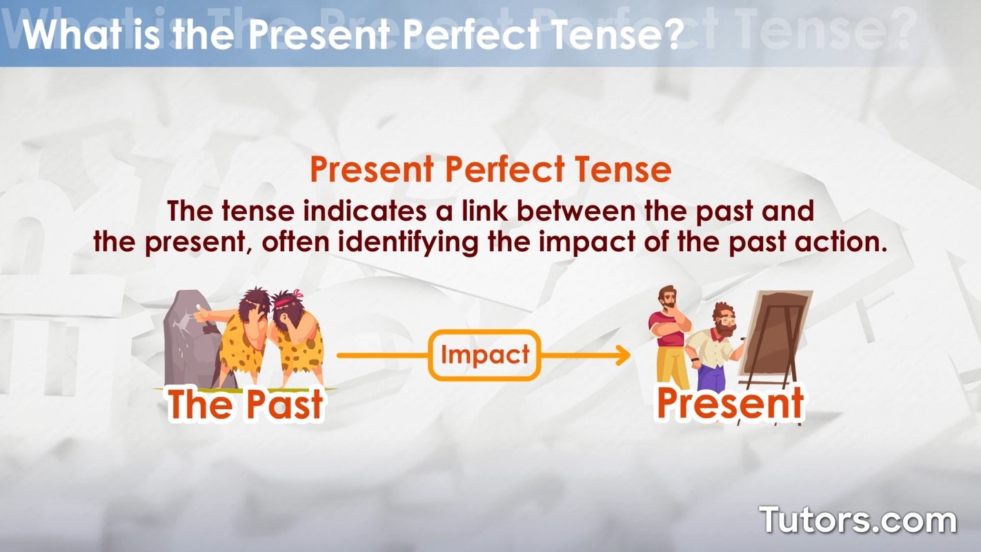 How And When To Use Present Perfect Tense