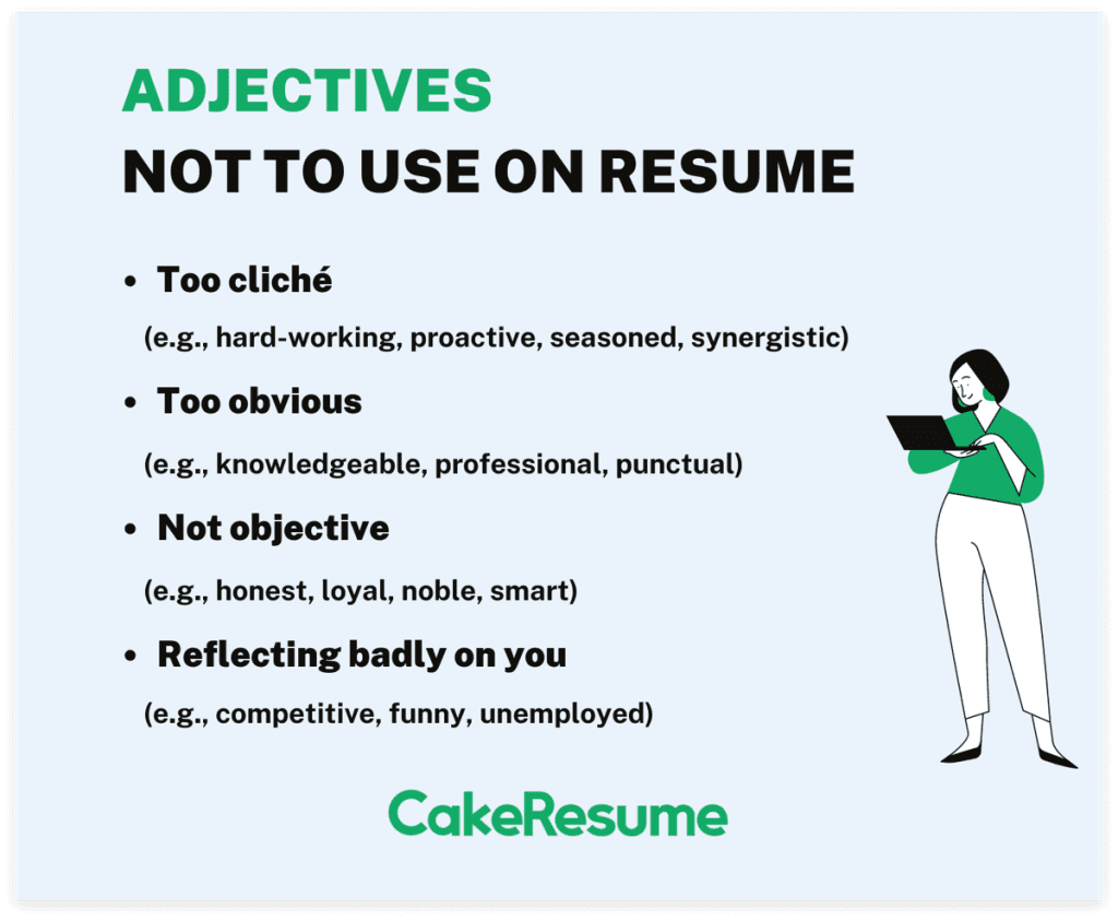 How To Apply Adjectives In Your Resume Crippd