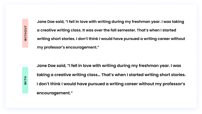 How To Use Ellipses In Your Writing Writer