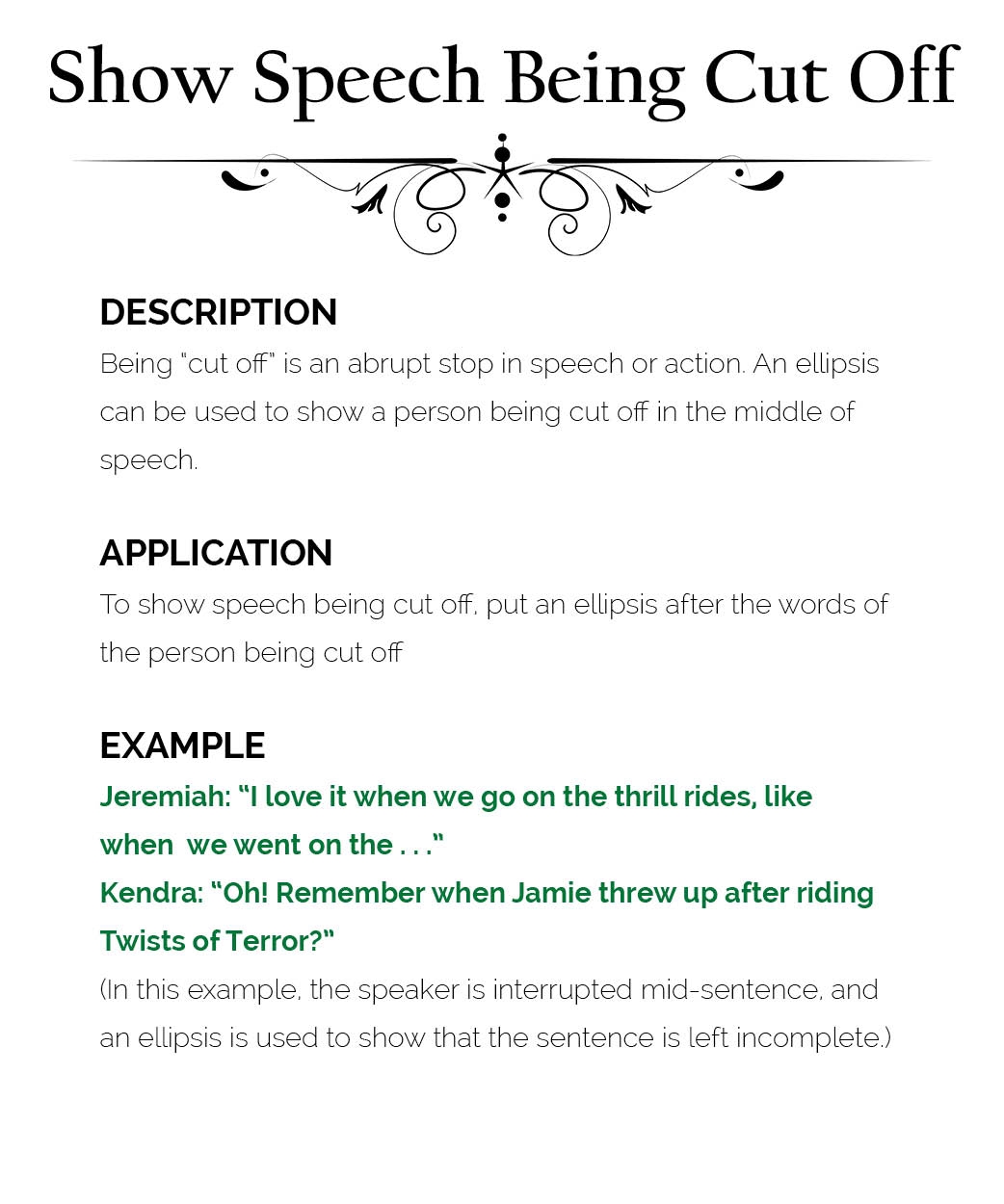 ellipses meaning in text