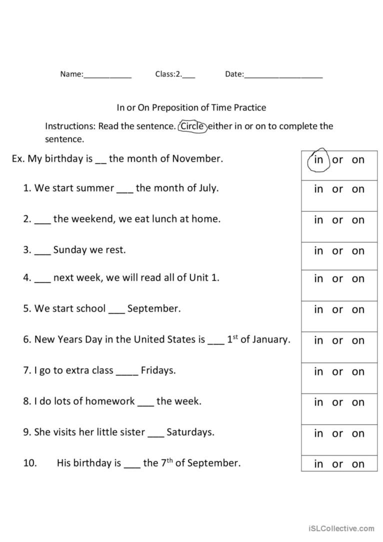 How To Use Preposition In English Grammar Exercises Infoupdate