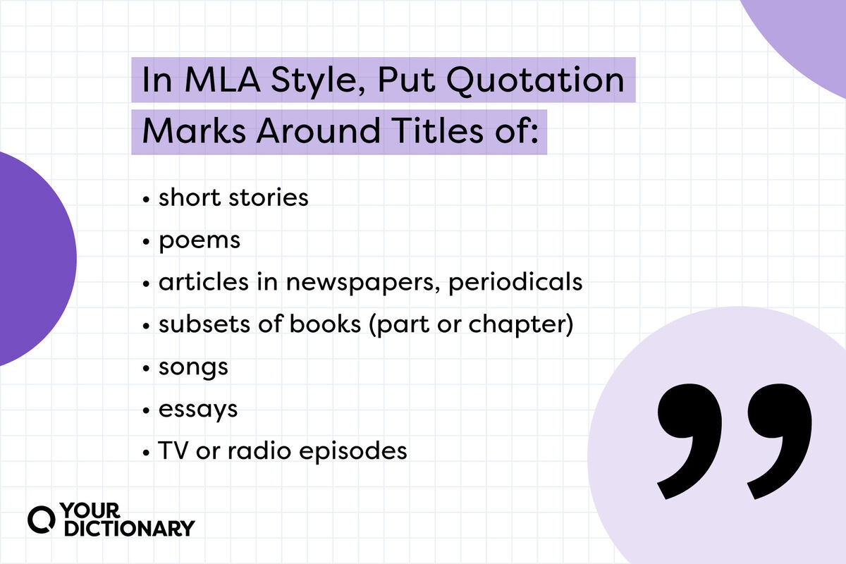 How To Use Quotation Marks Correctly Grammar Girl