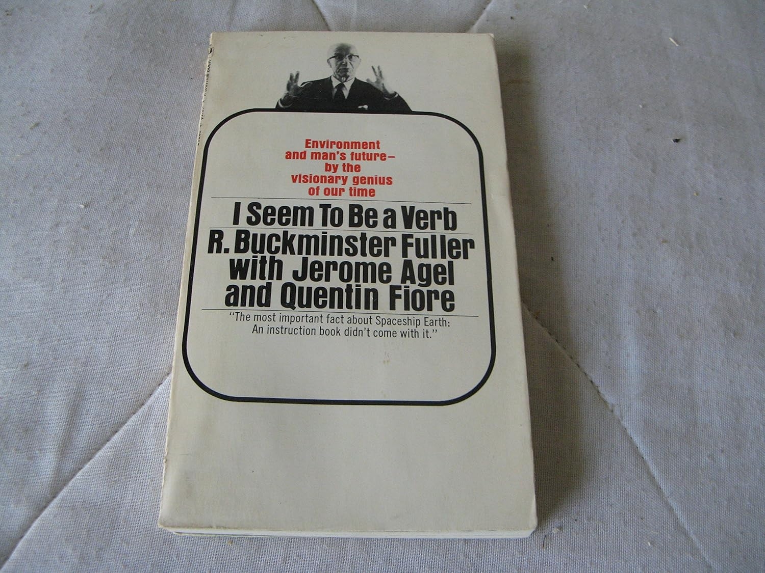 I Seem To Be A Verb Fuller R Buckminster 9781584235958 Amazon 