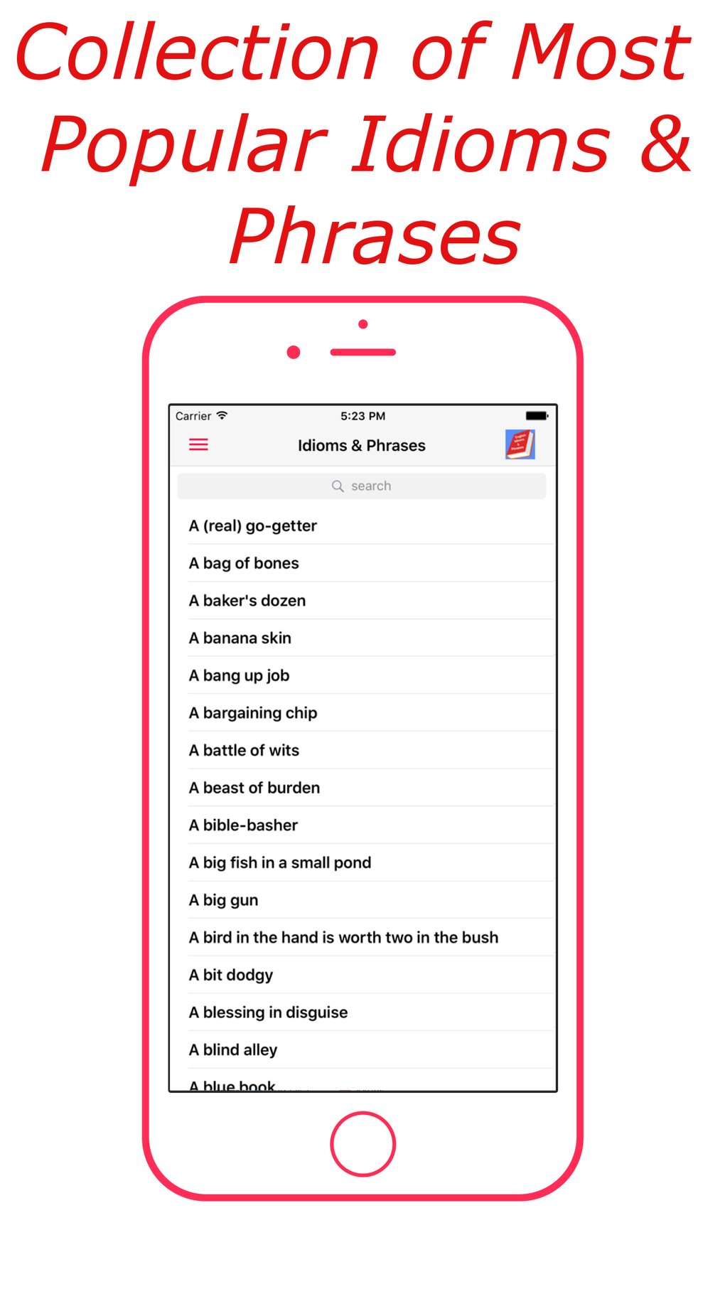 Idioms Phrases English For IPhone Download