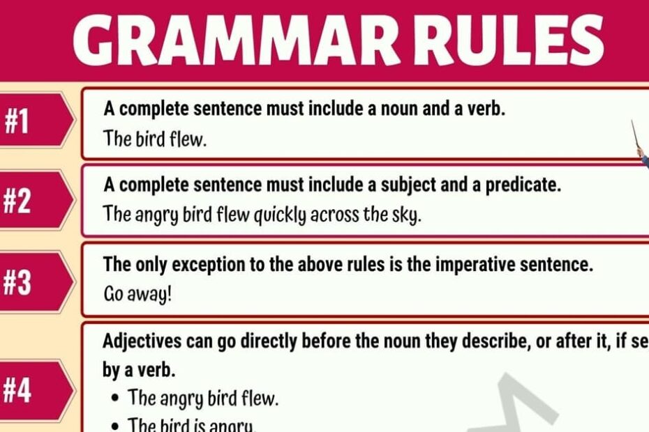 Improving Grammar And Sentence Structure