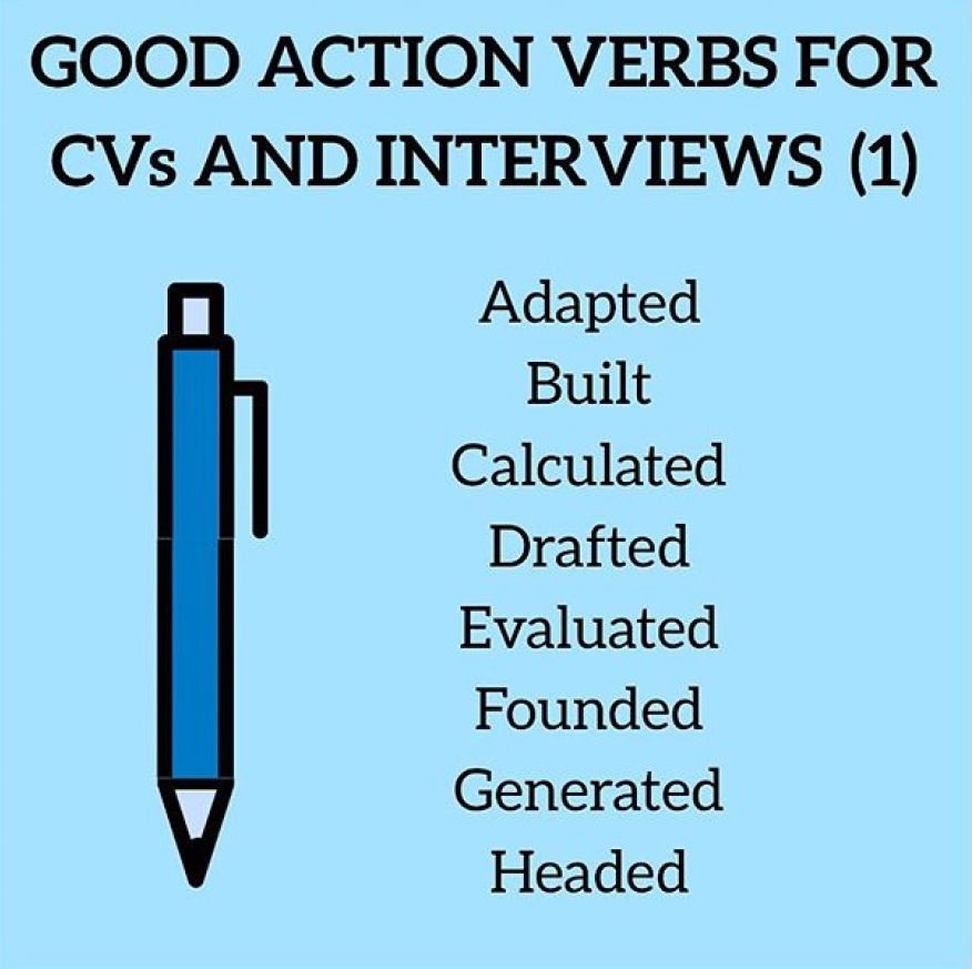 cv verbs