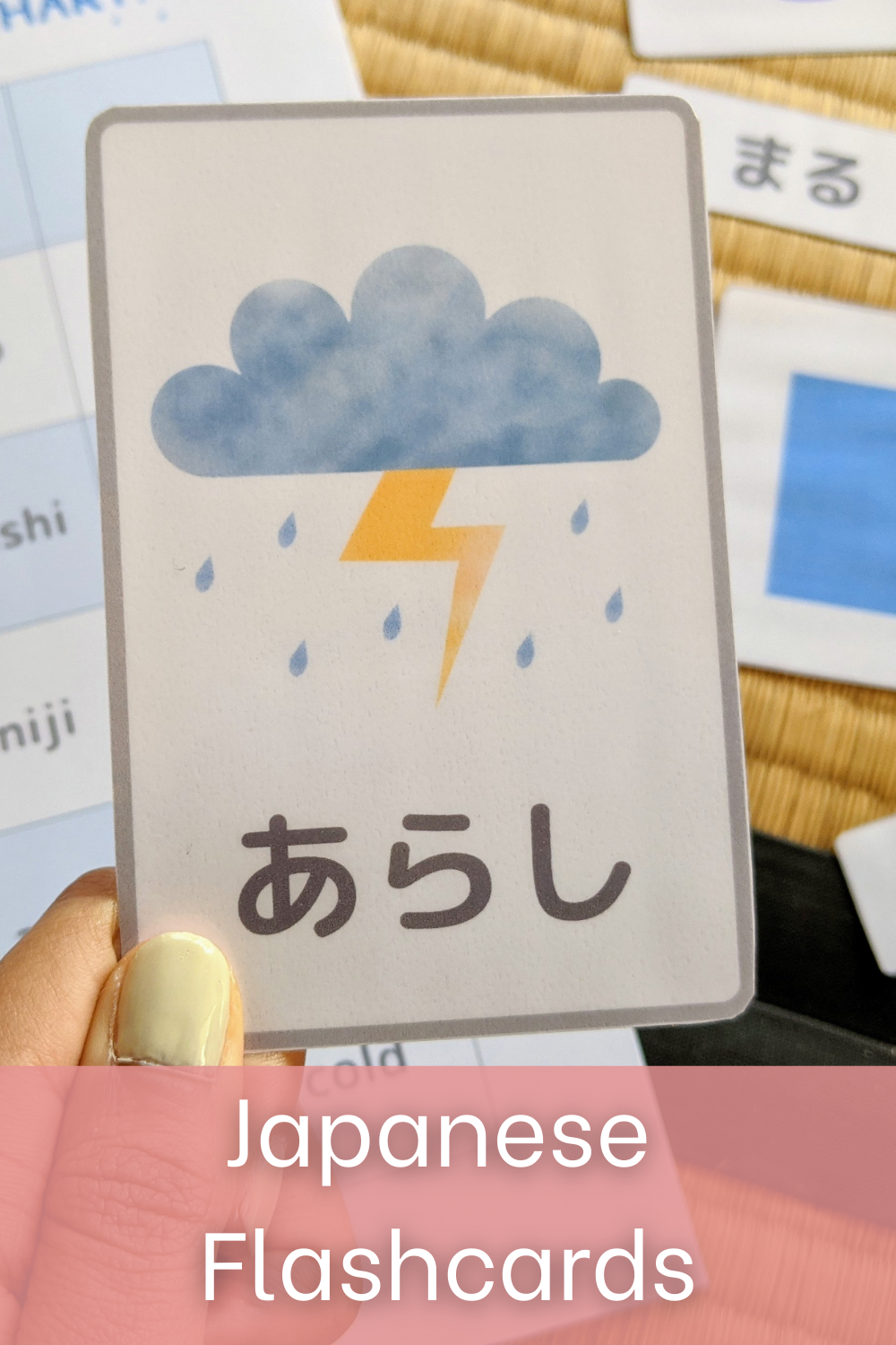 japanese vocabulary flashcards