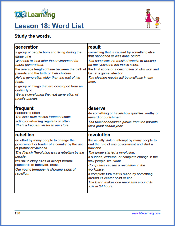 K5 Learning Sells Vocabulary Workbooks For Grades 2 And 5 K5 Learning