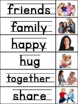 Kindness Vocabulary Cards By Lacey Moats TPT