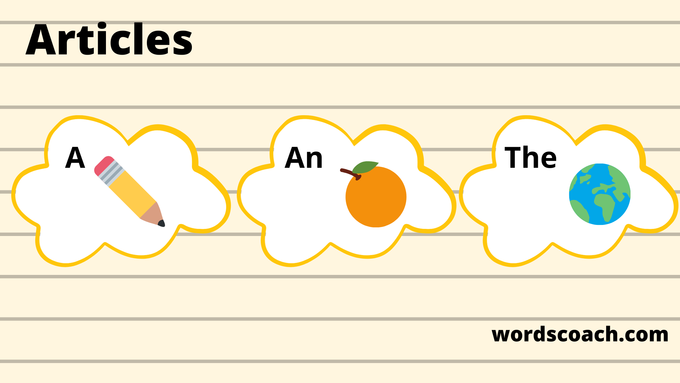examples of word articles