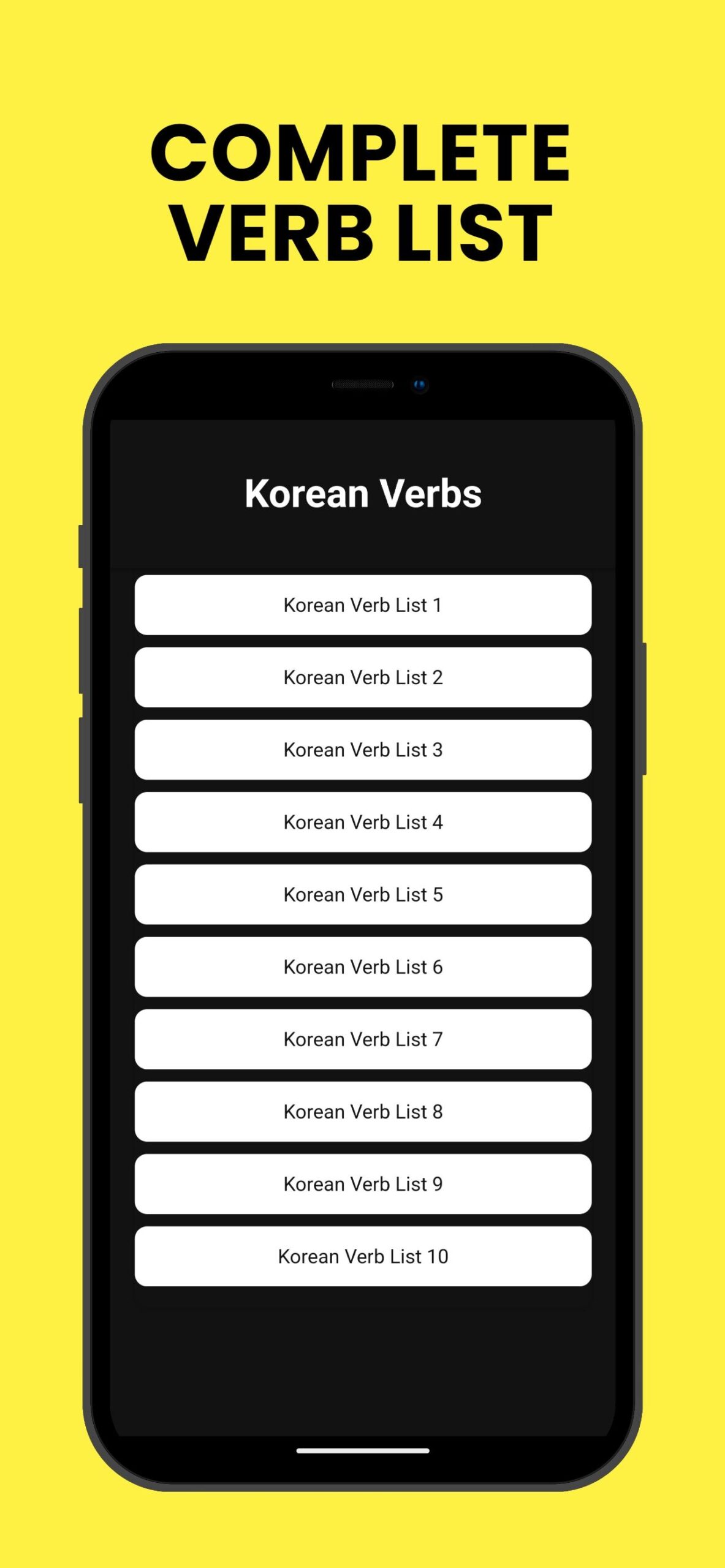 KOREAN VERBS APK For Android Download