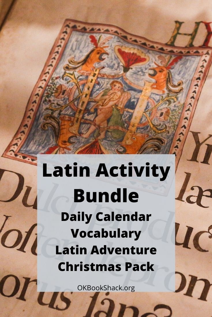 Latin Activity Bundle Daily Calendar Vocabulary Latin Adventure 