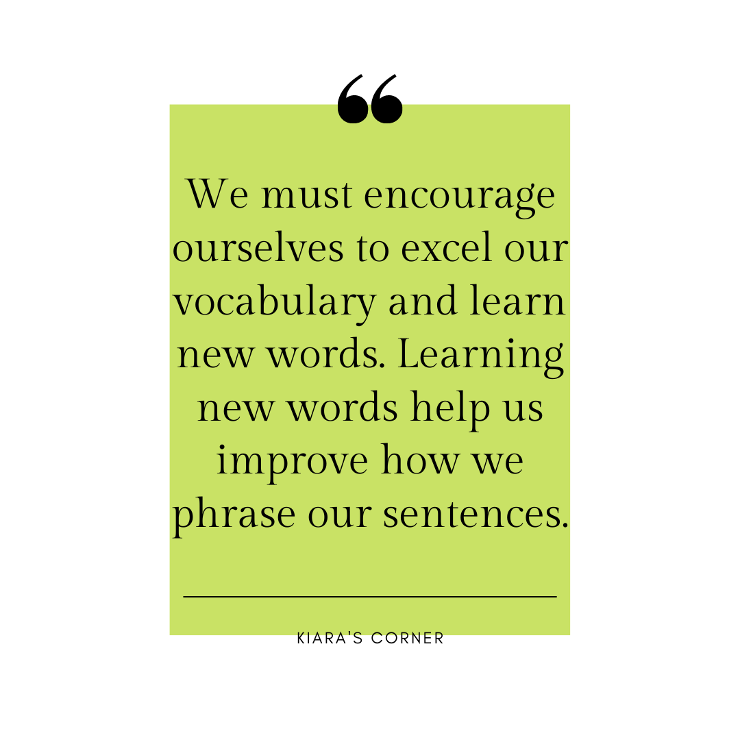 Learn And Expand Your Vocabulary 