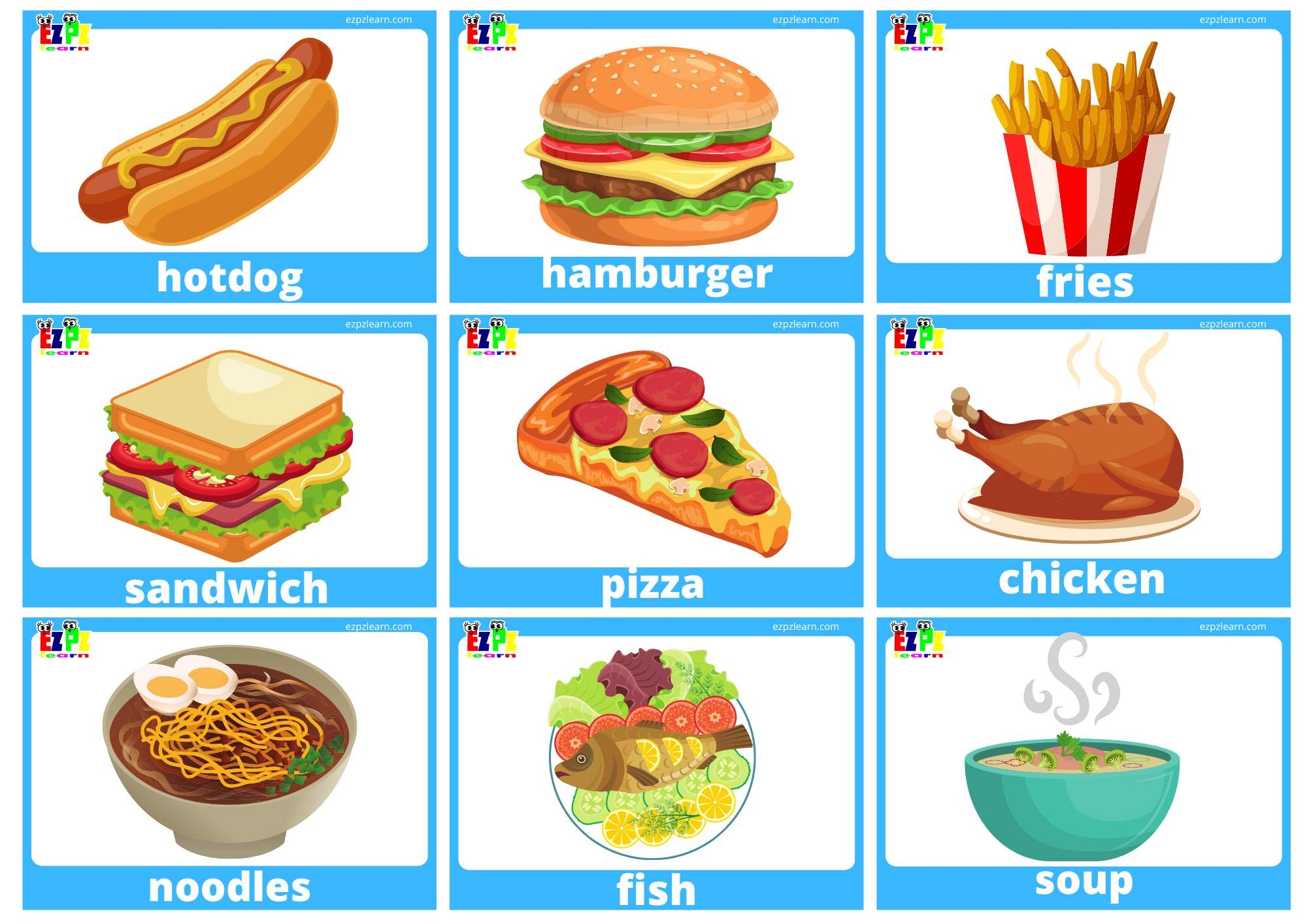 vocabulary flashcards pdf