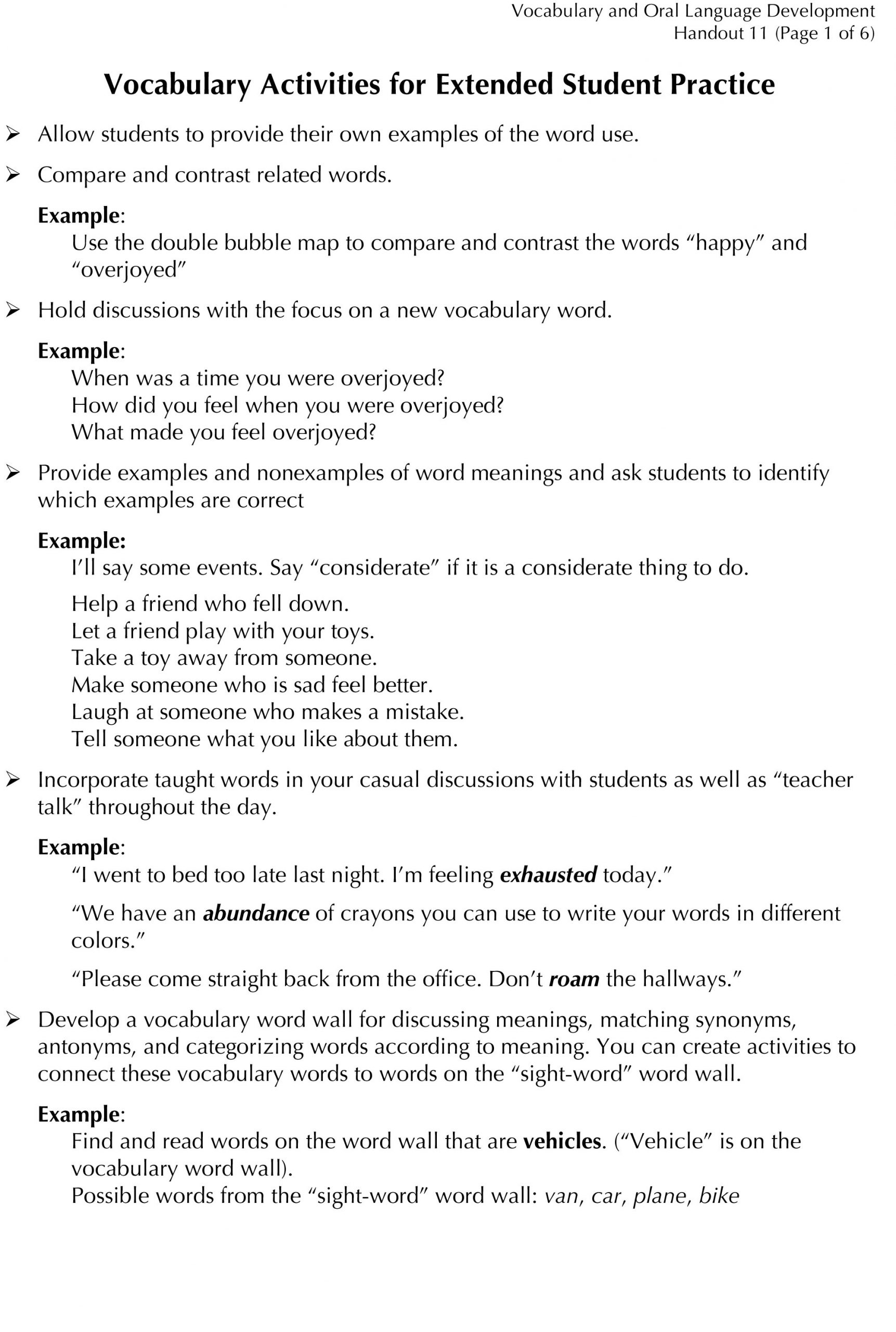 Lesson Plan On Vocabulary 3rd Grade Lesson Plans Learning