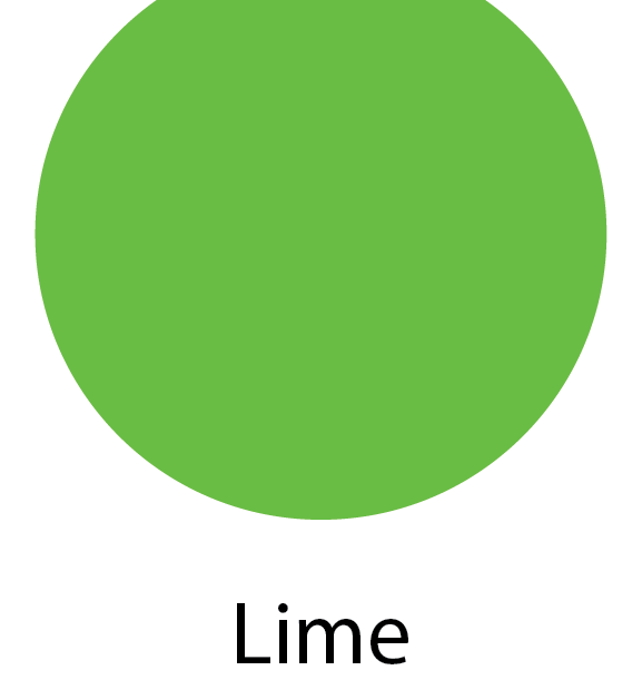 Lime Color Flashcard The Learning Site
