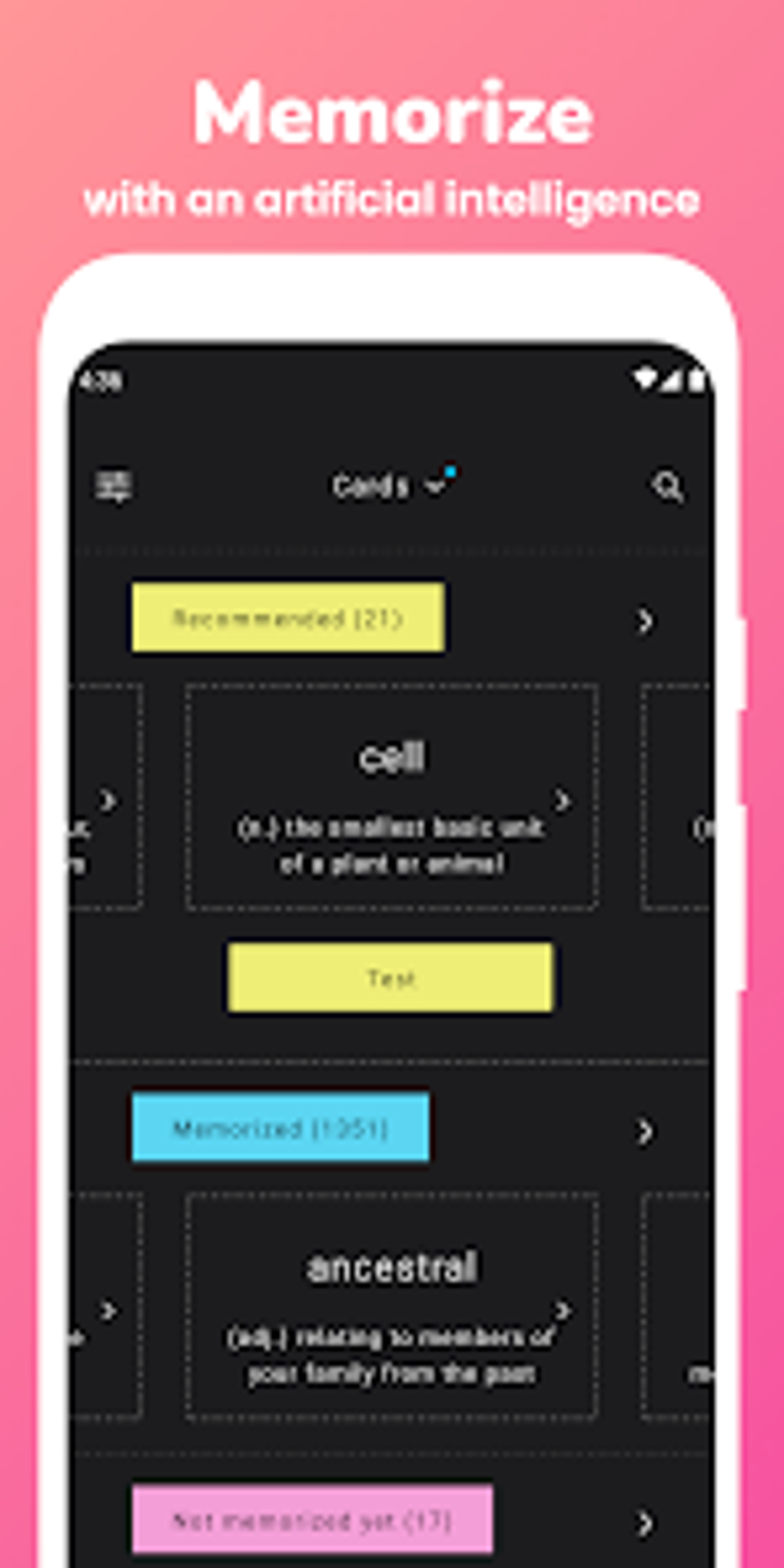 Memorize TOEFL Vocabulary For Android Download