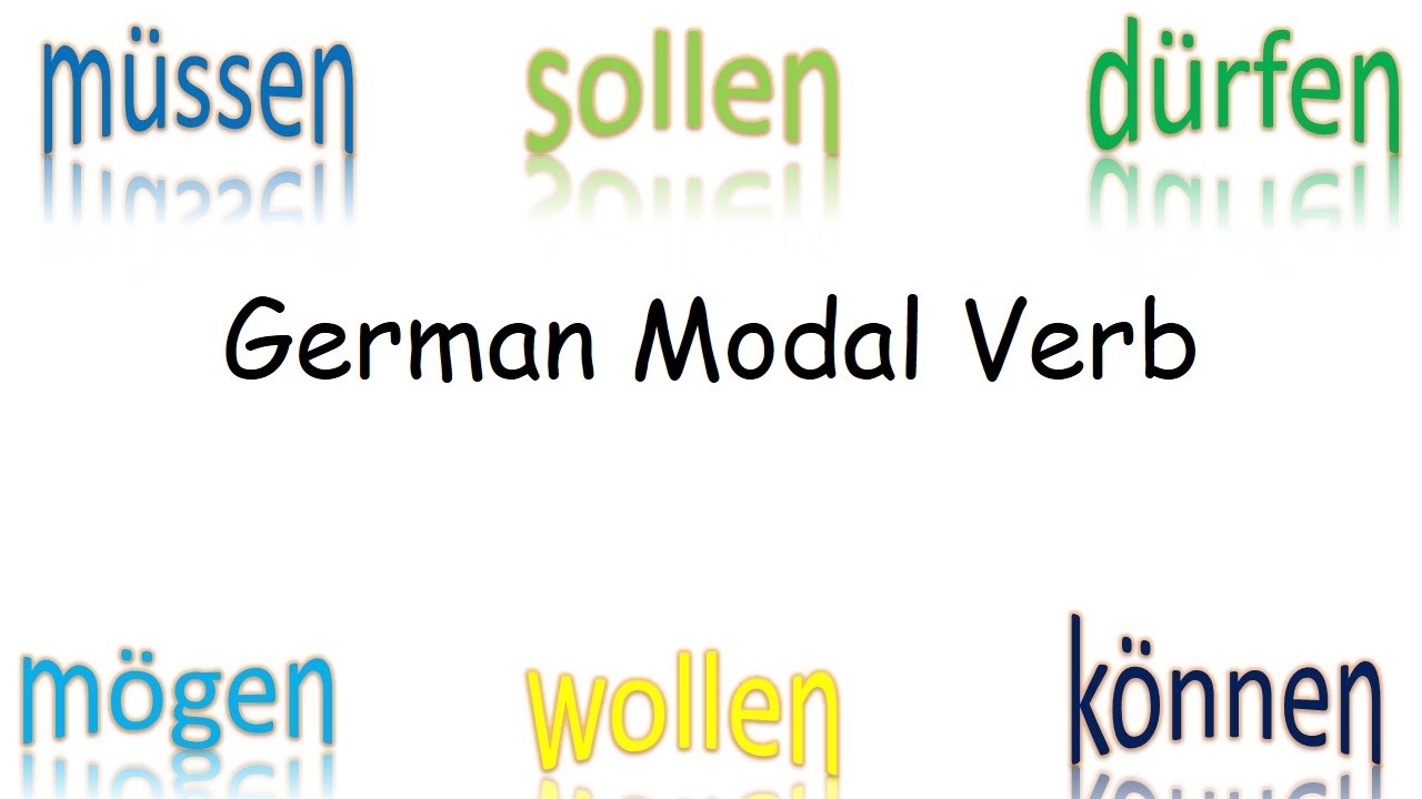 Modal Verb German Exercise Easy Oplpond