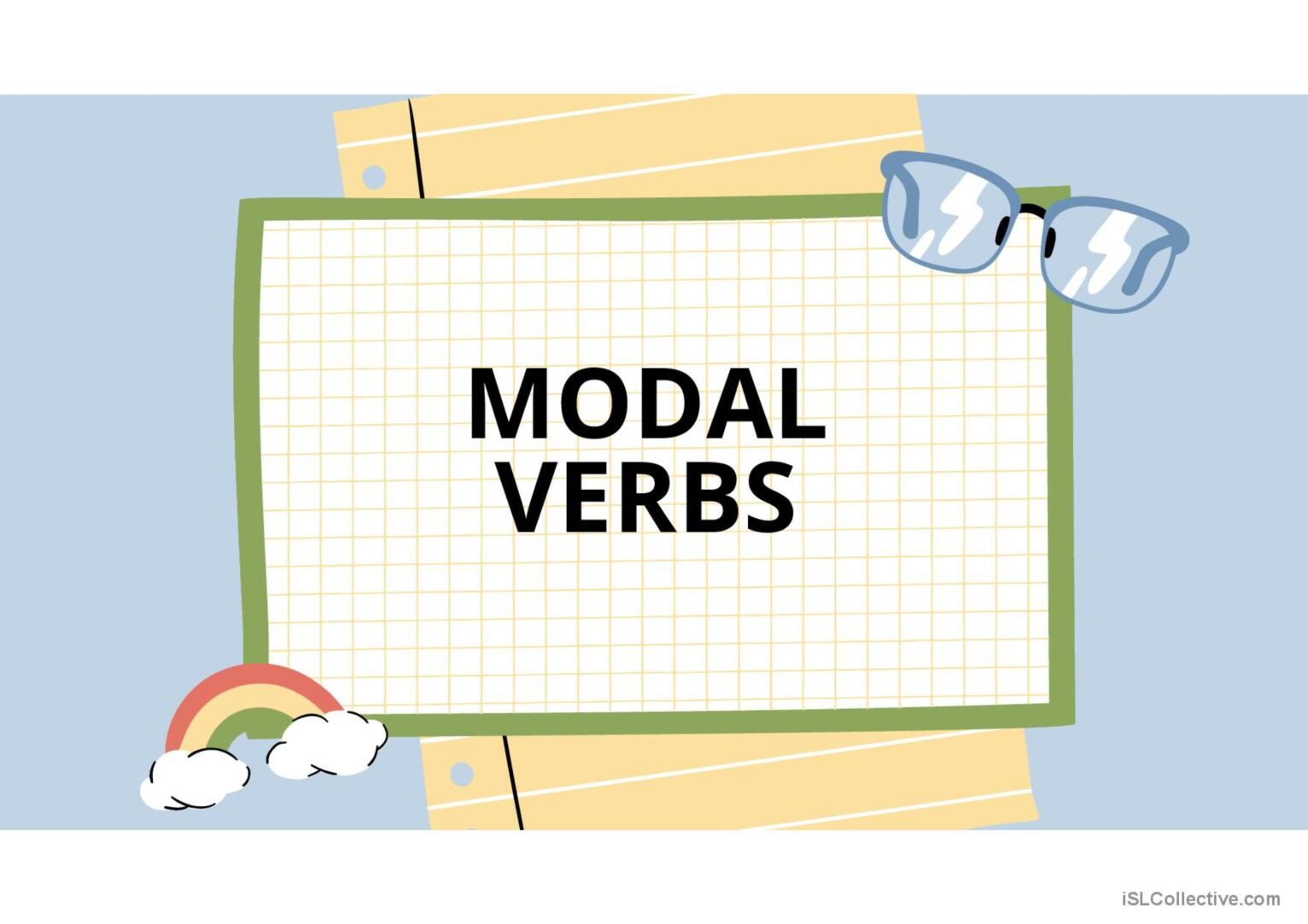 Modal Verb Presentation Gramma English ESL Powerpoints
