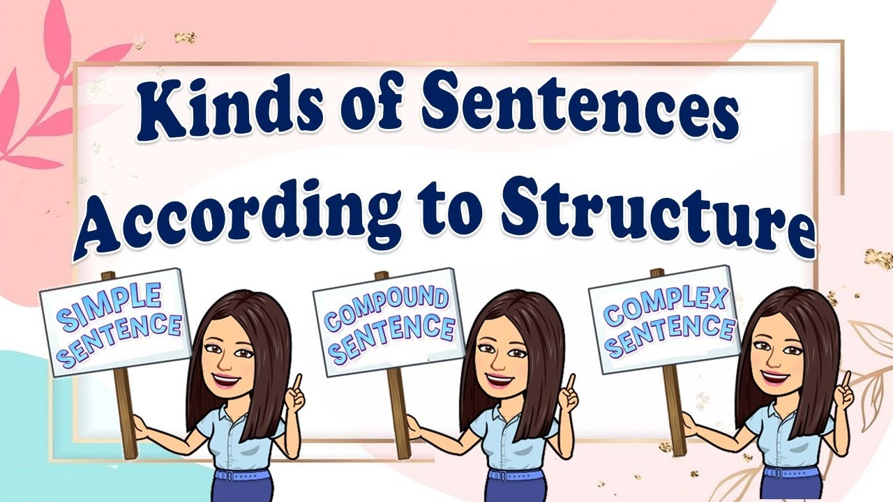kinds of sentences according to structure