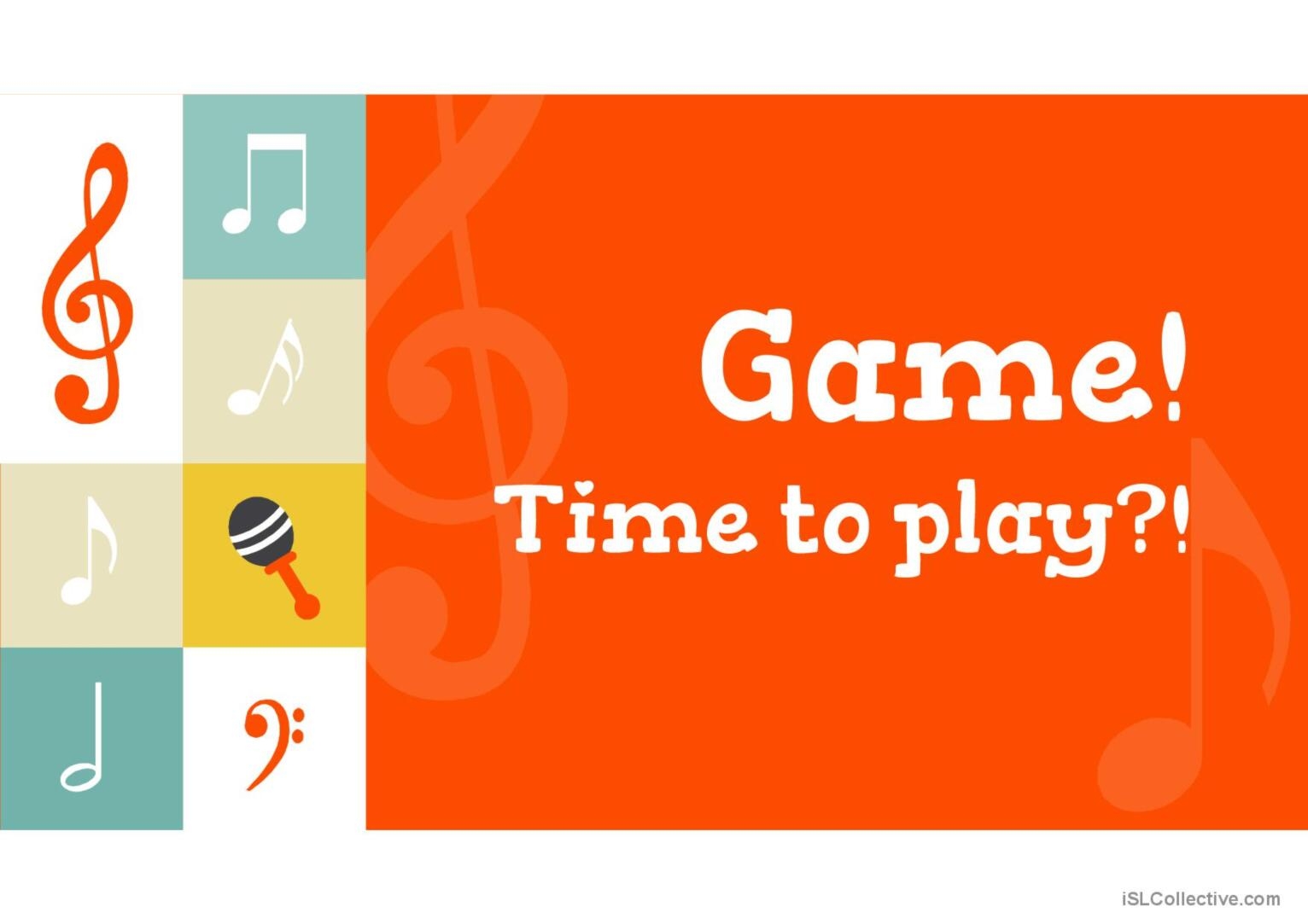 Music Vocabulary General Vocabular English ESL Powerpoints