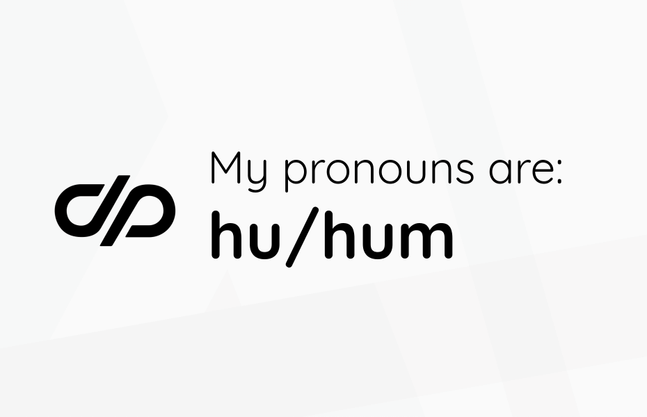 My Pronouns Are Hu hum Pronouns page
