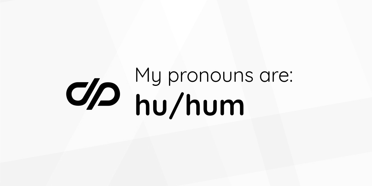 My Pronouns Are Hu hum Pronouns page