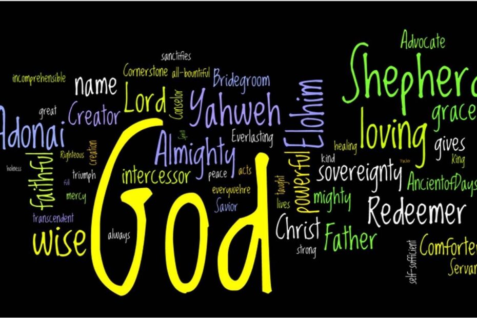 Names Adjectives Of God In Various Languages