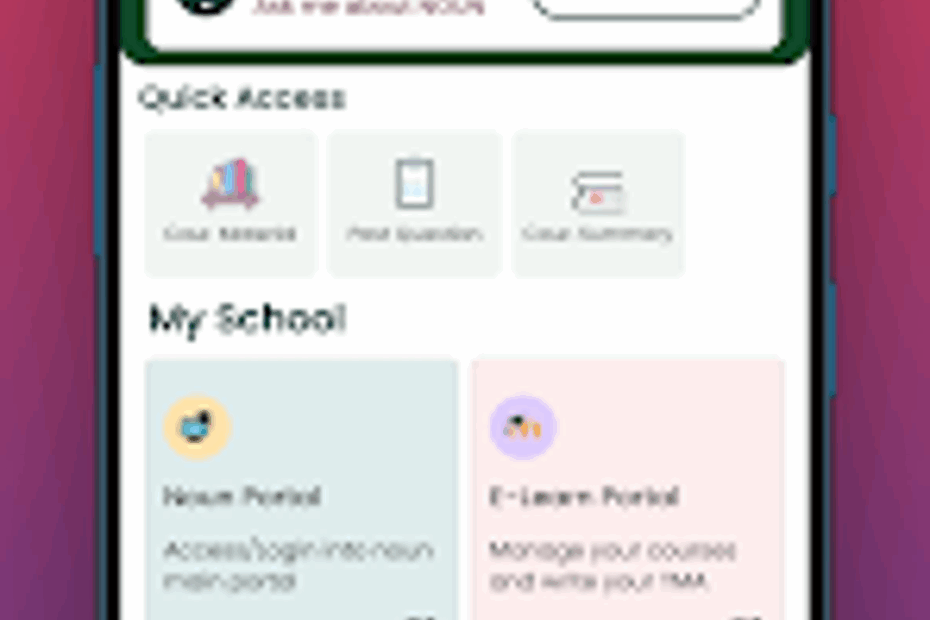 National Open UniversityNOUN For Android Download