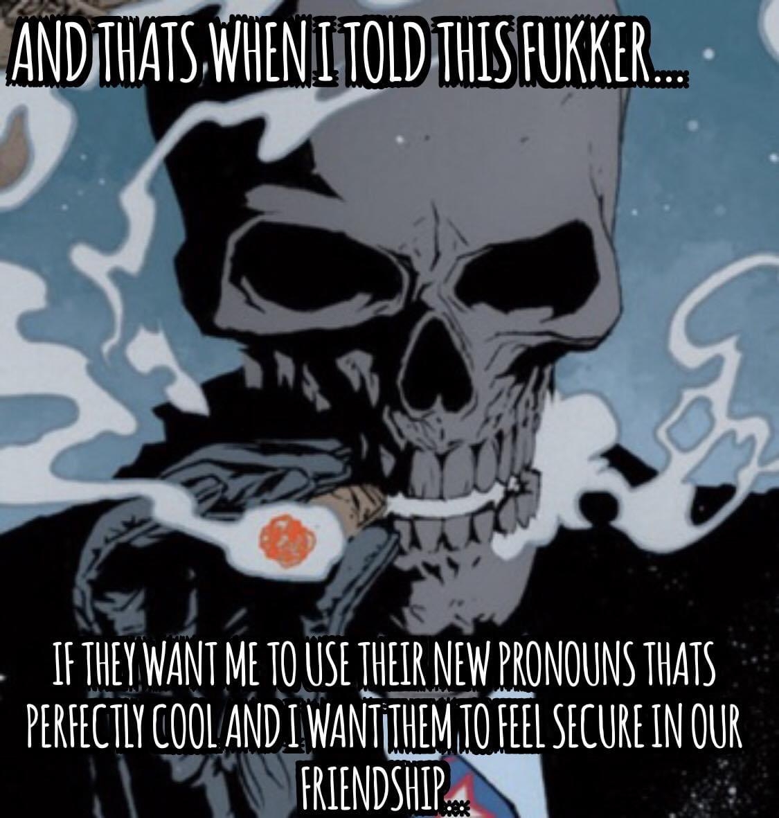 New Pronouns Blank Template Imgflip
